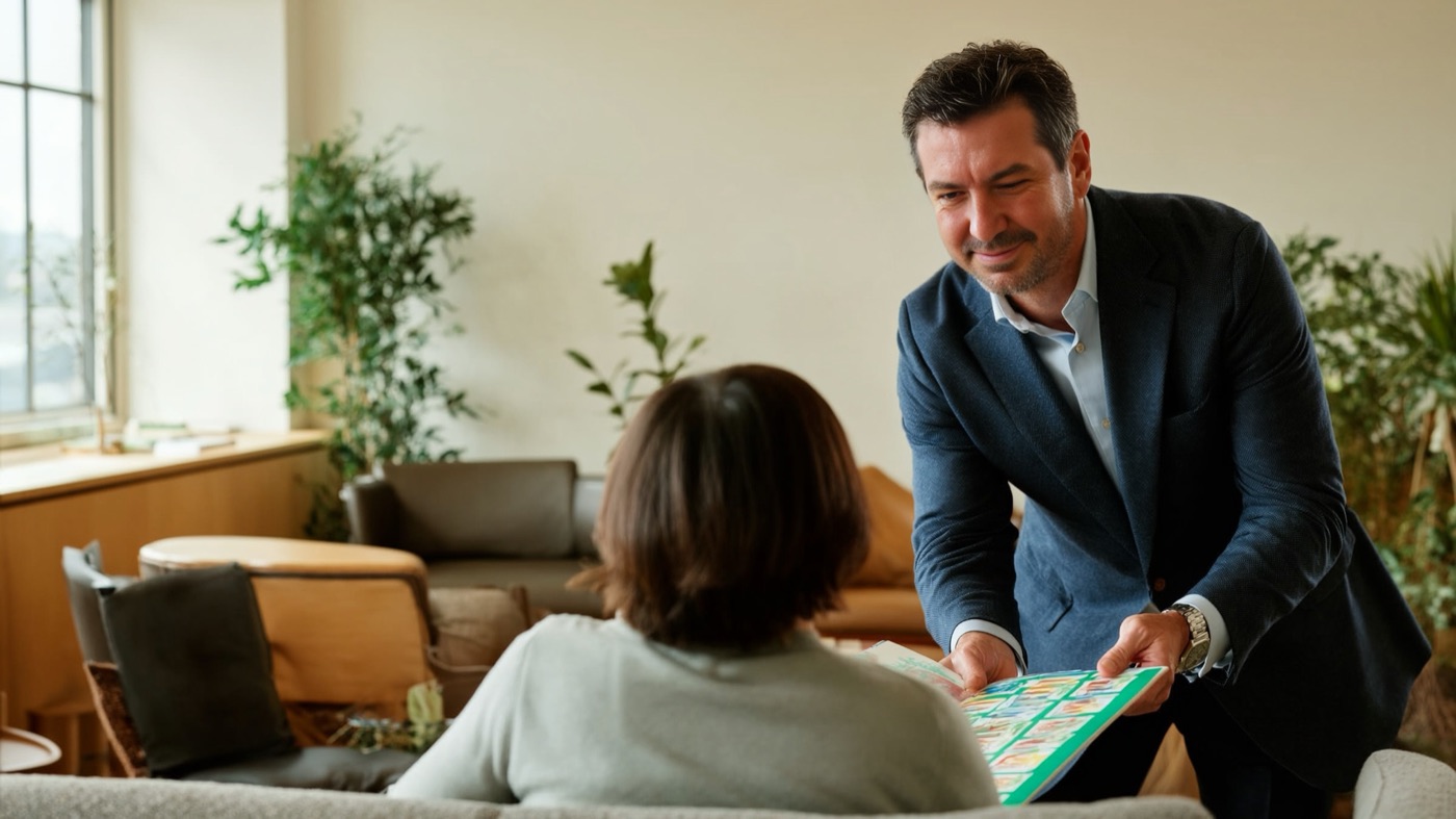 Anthony Lang in a family mediation conversation